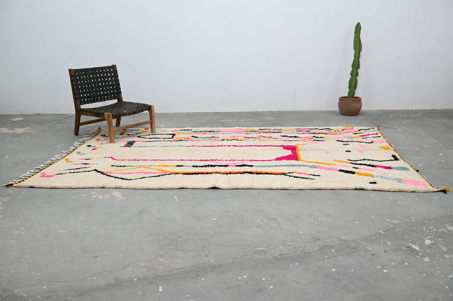 DecorBites™ Handmade Moroccan Azilal Rug 315x194 cm