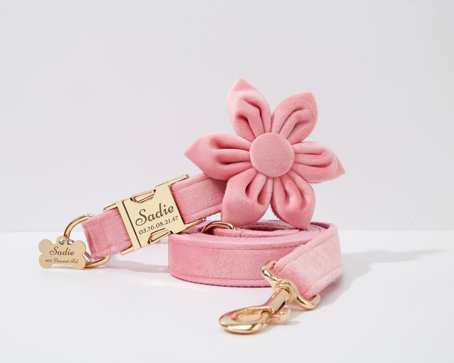 Pink Velvet Set