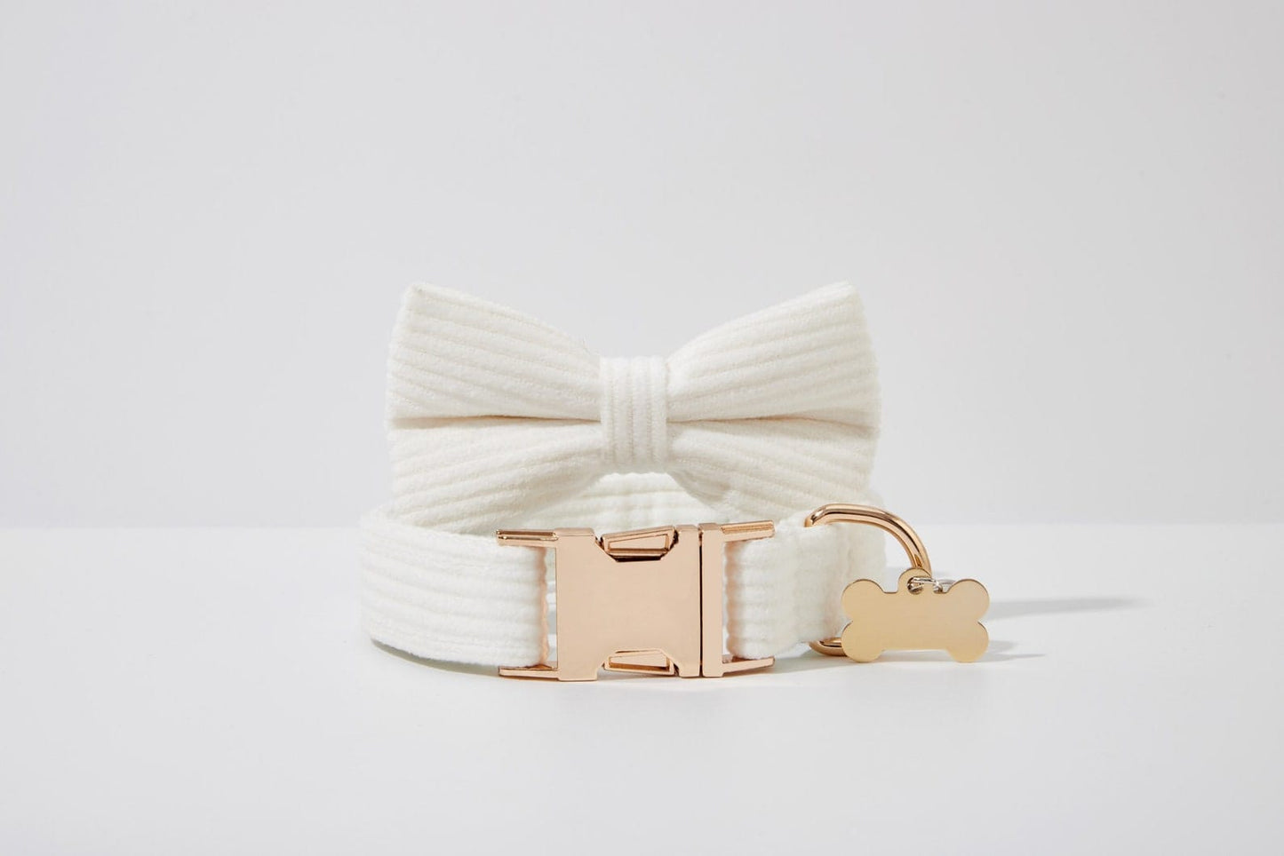White Corduroy Set