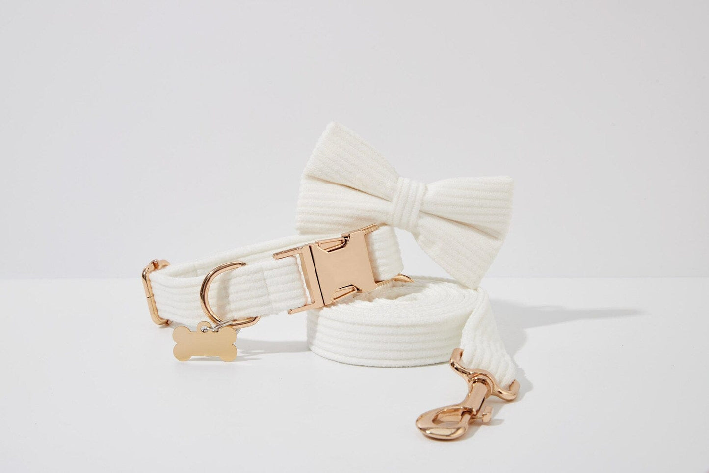 White Corduroy Set