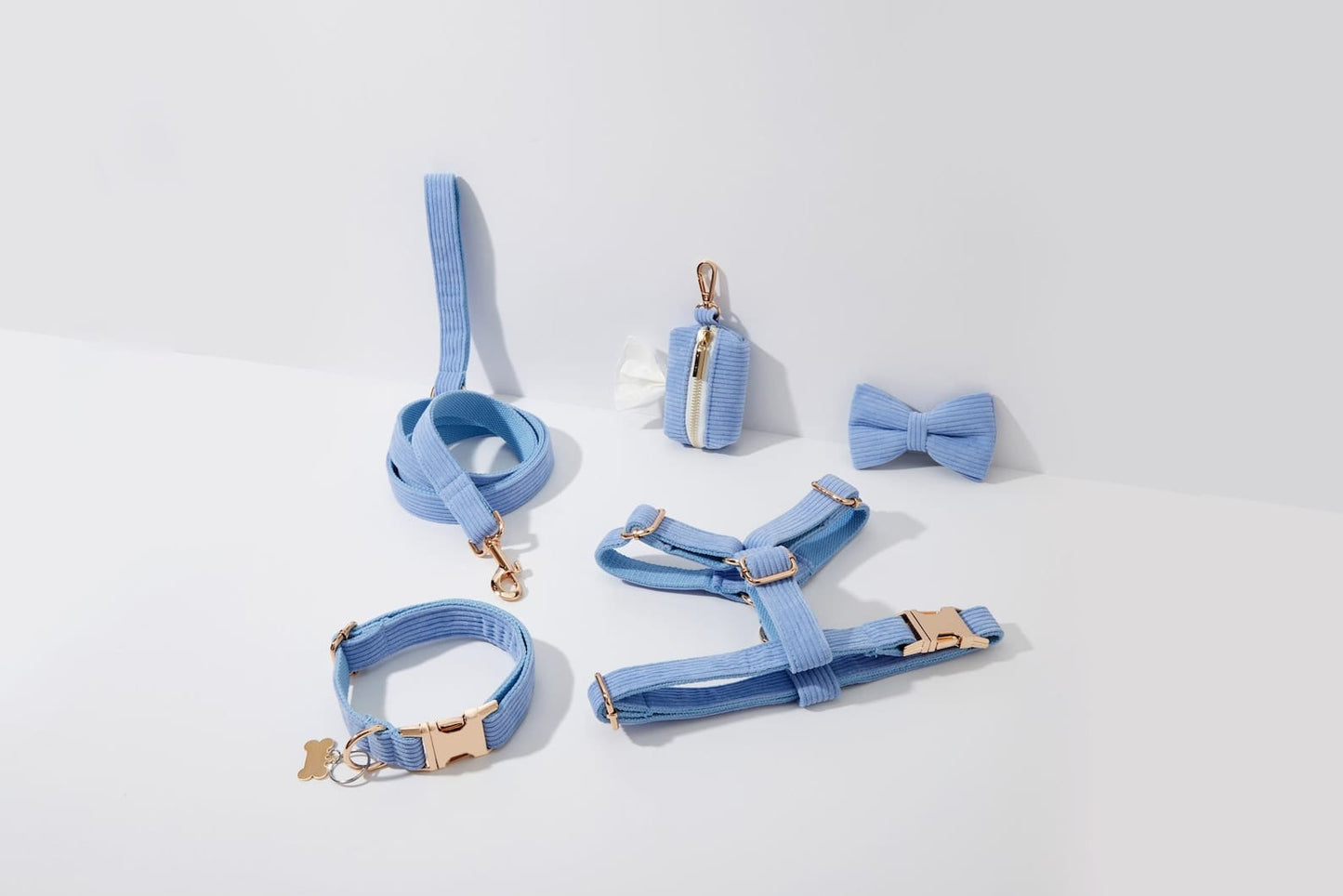 Blue Corduroy Set