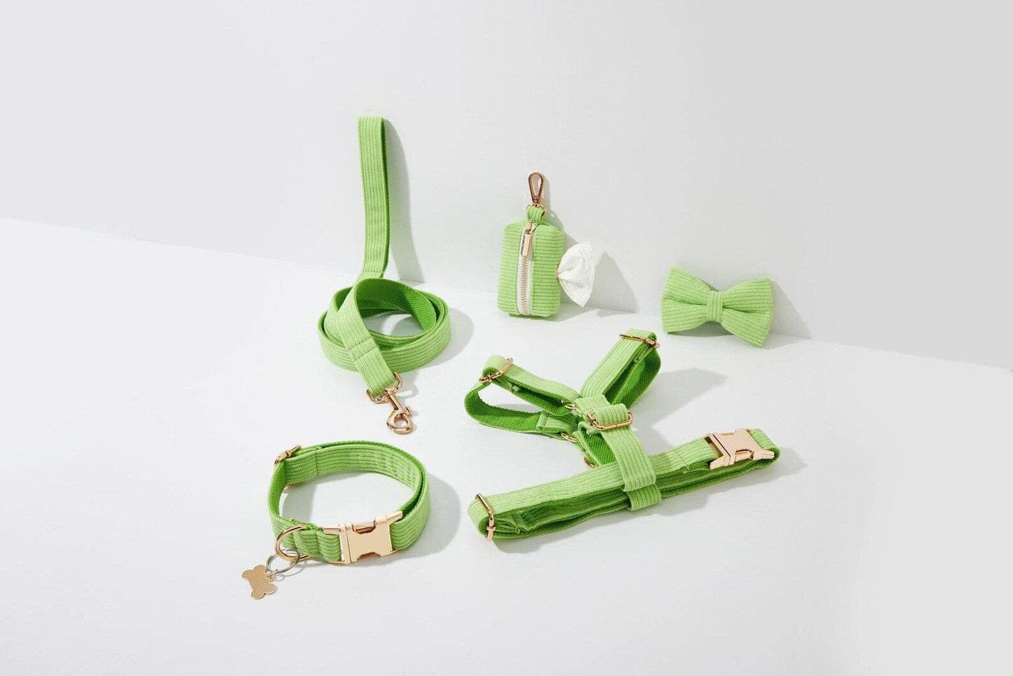 Apple Green Corduroy Set
