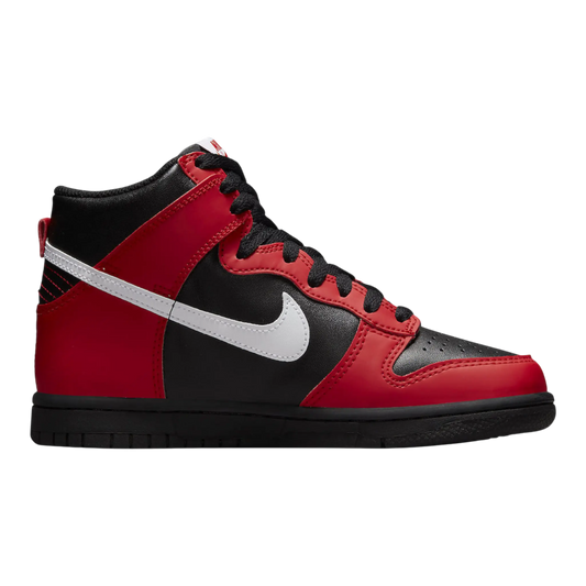 Nike Dunk High Kids Sneakers Black/University Red/White