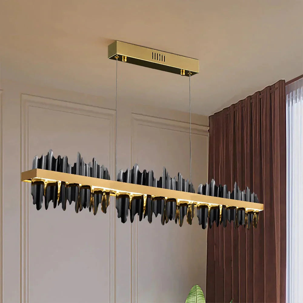 DecorBites™ Irene - Iceberg Design Modern LED Chandelier Lighting For Dining Room