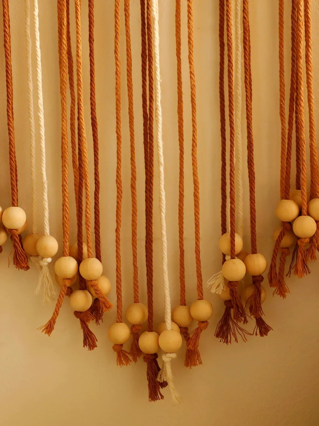 DecorBites™ Leaf Macrame Tapestry Brown Green Wall Tapestry Boho Home Decoration Macrame Wall Hanging Home Living Room Decors Aesthetic Gift