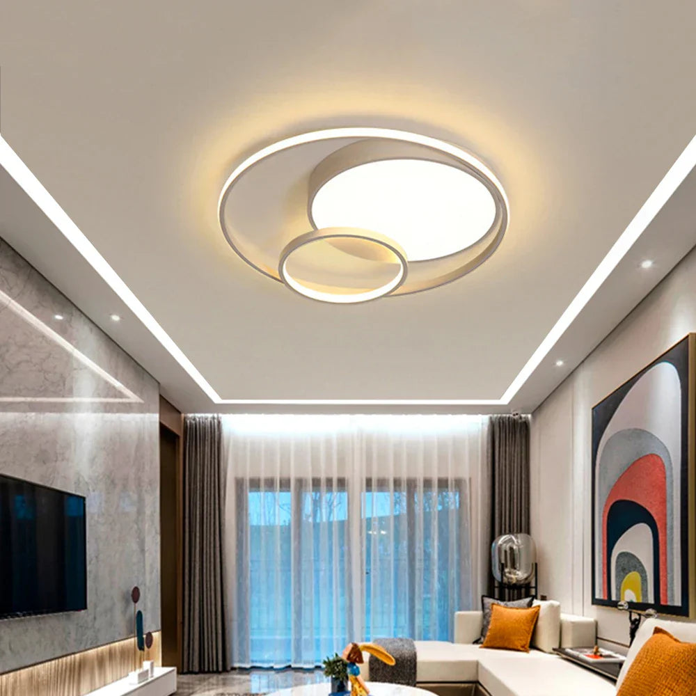 DecorBites™ LED Ceiling Light: High Color Rendering, Energy-Saving
