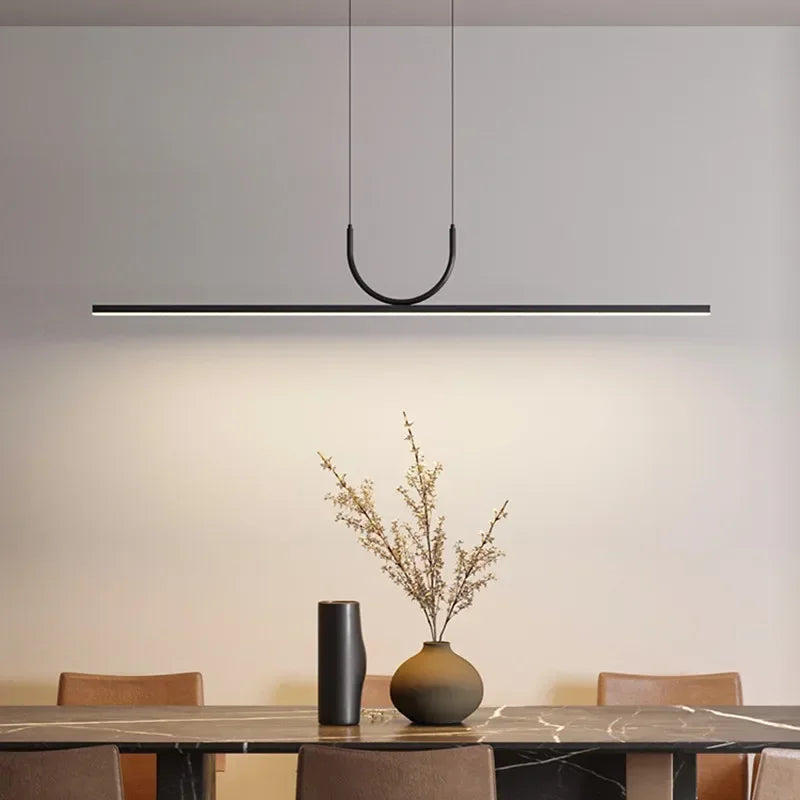 DecorBites™ LED Chandelier for Dining Room - Nordic Minimalist