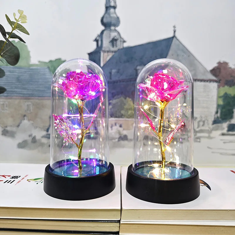 DecorBites™ LED Eternal Rose Light for Valentine's Day and Weddings