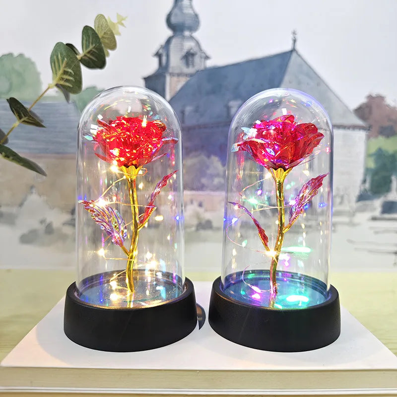DecorBites™ LED Eternal Rose Light for Valentine's Day and Weddings