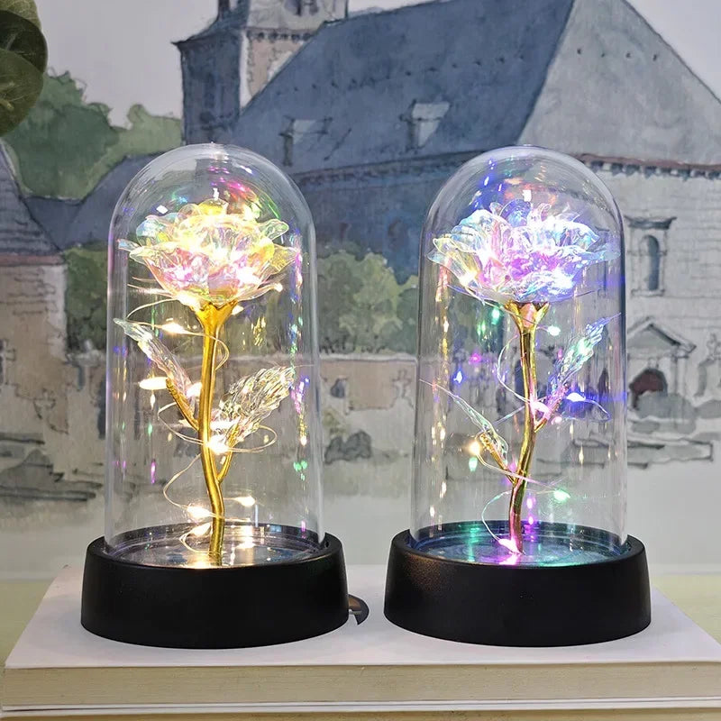 DecorBites™ LED Eternal Rose Light for Valentine's Day and Weddings
