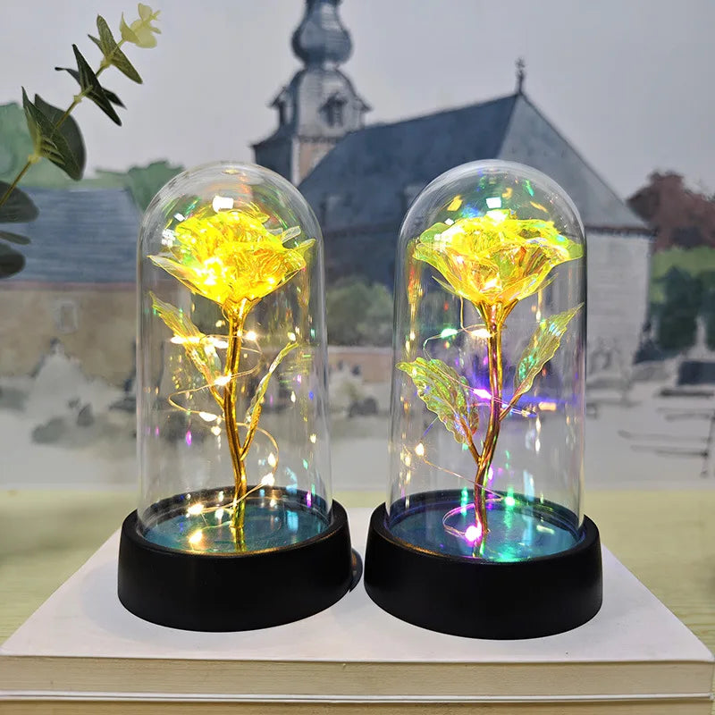 DecorBites™ LED Eternal Rose Light for Valentine's Day and Weddings