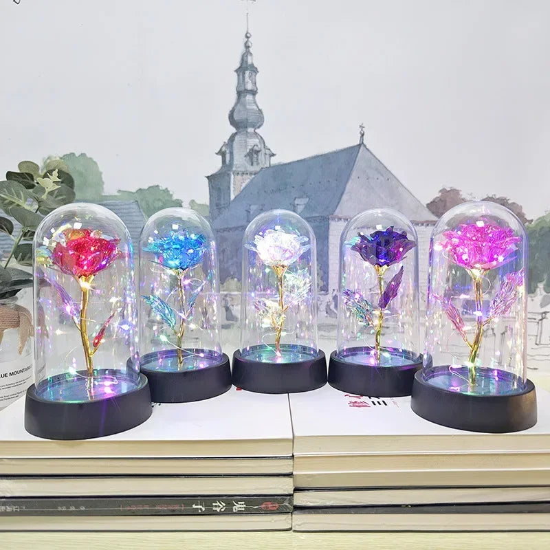 DecorBites™ LED Eternal Rose Light for Valentine's Day and Weddings