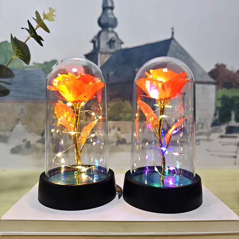 DecorBites™ LED Eternal Rose Light for Valentine's Day and Weddings