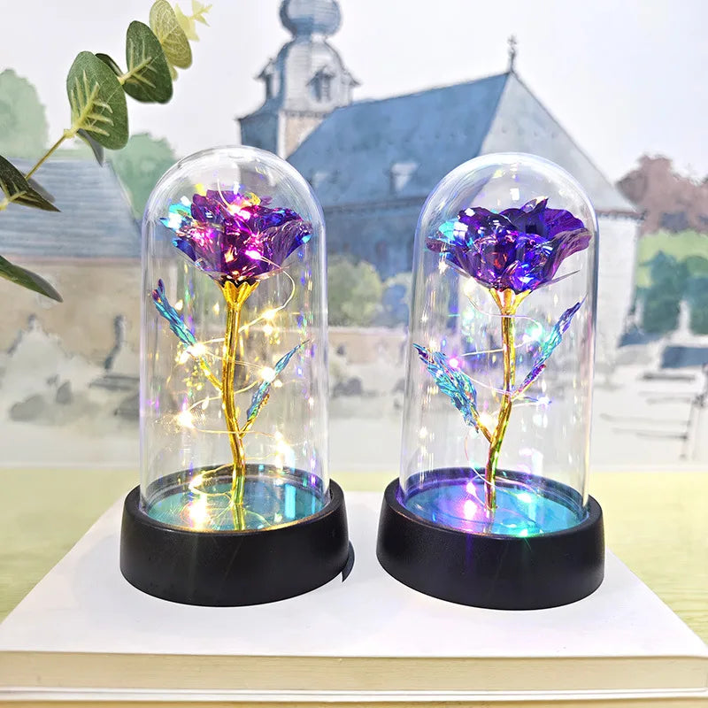 DecorBites™ LED Eternal Rose Light for Valentine's Day and Weddings
