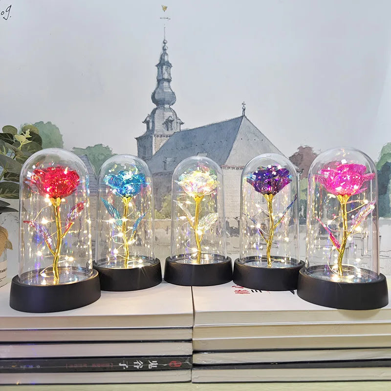 DecorBites™ LED Eternal Rose Light for Valentine's Day and Weddings