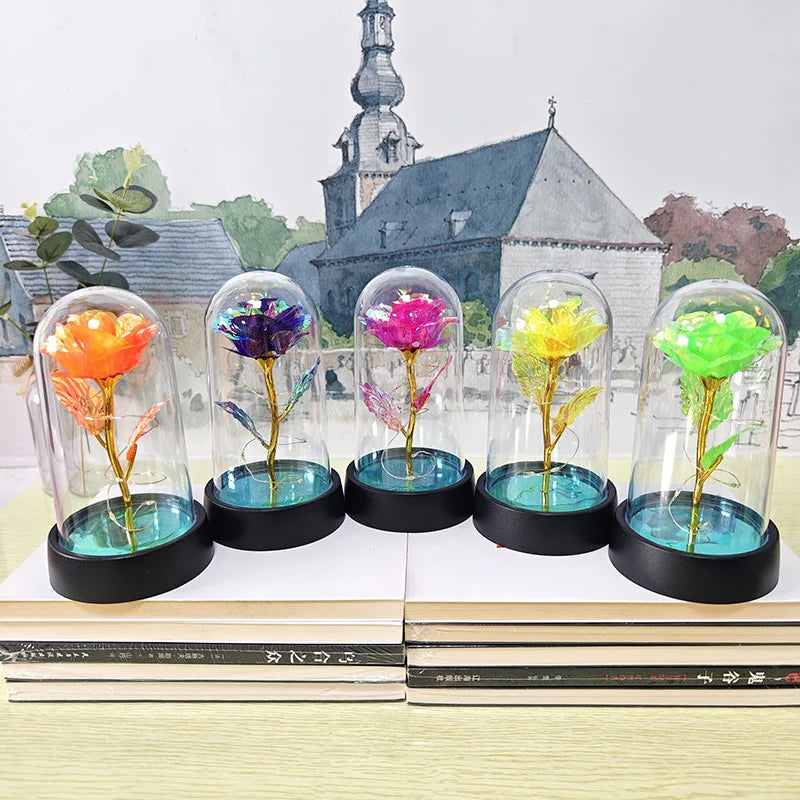 DecorBites™ LED Eternal Rose Light for Valentine's Day and Weddings