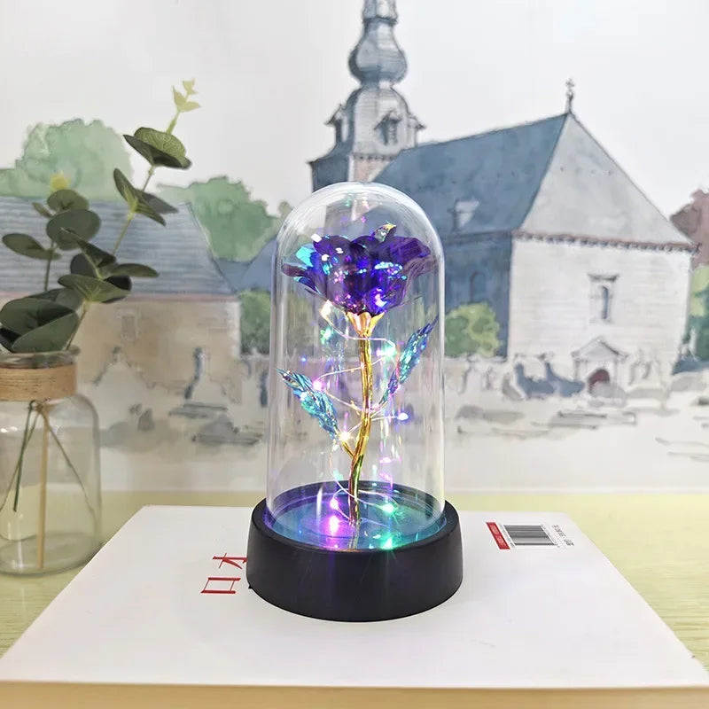 DecorBites™ LED Eternal Rose Light for Valentine's Day and Weddings