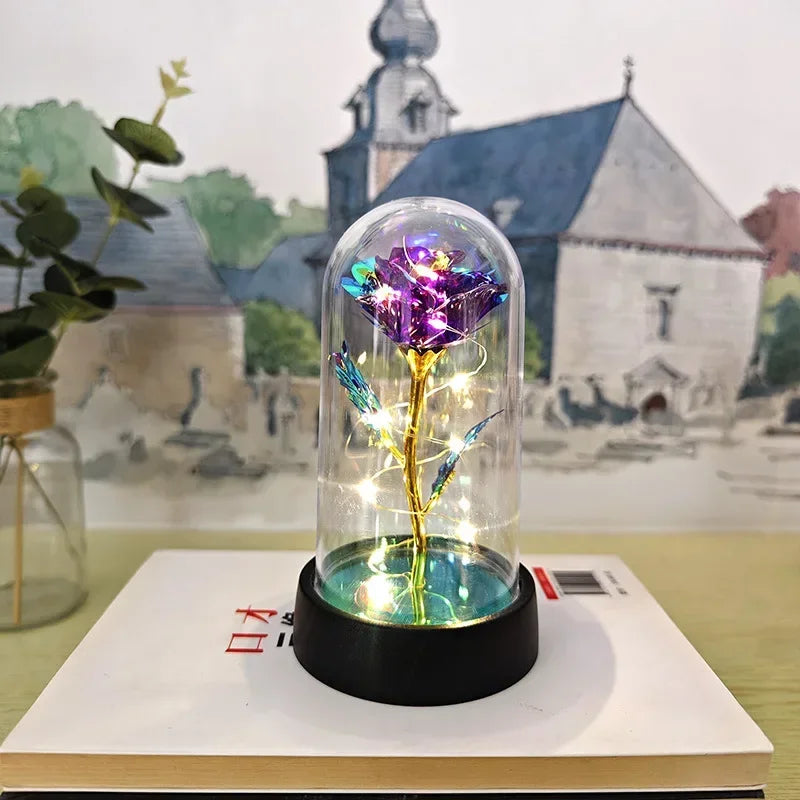DecorBites™ LED Eternal Rose Light for Valentine's Day and Weddings