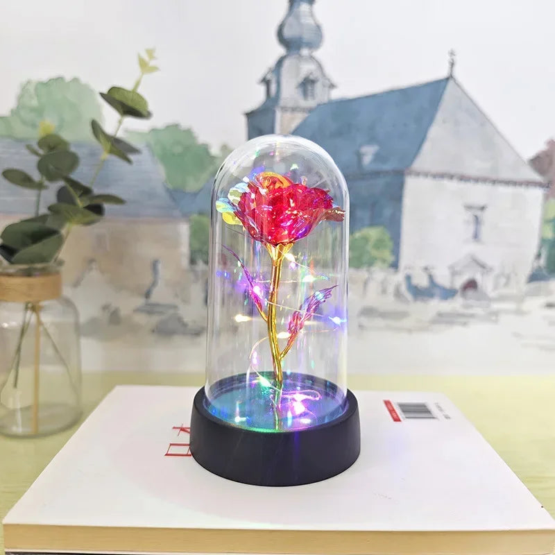 DecorBites™ LED Eternal Rose Light for Valentine's Day and Weddings