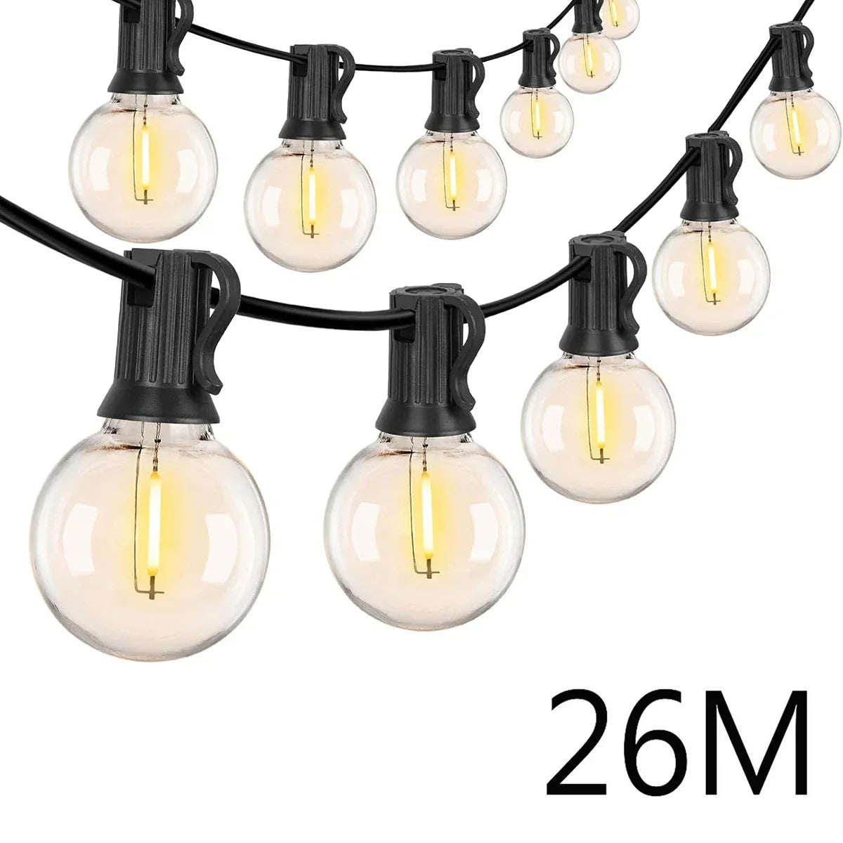 DecorBites™ LED Outdoor String Lights for Wedding Party