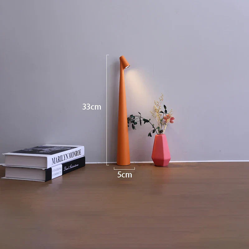 DecorBites™ LED Rechargeable Desk Lamp Creative Living Room Study Lamp Top Touch Dimming Atmosphere Desktop Decoration Table Lamp