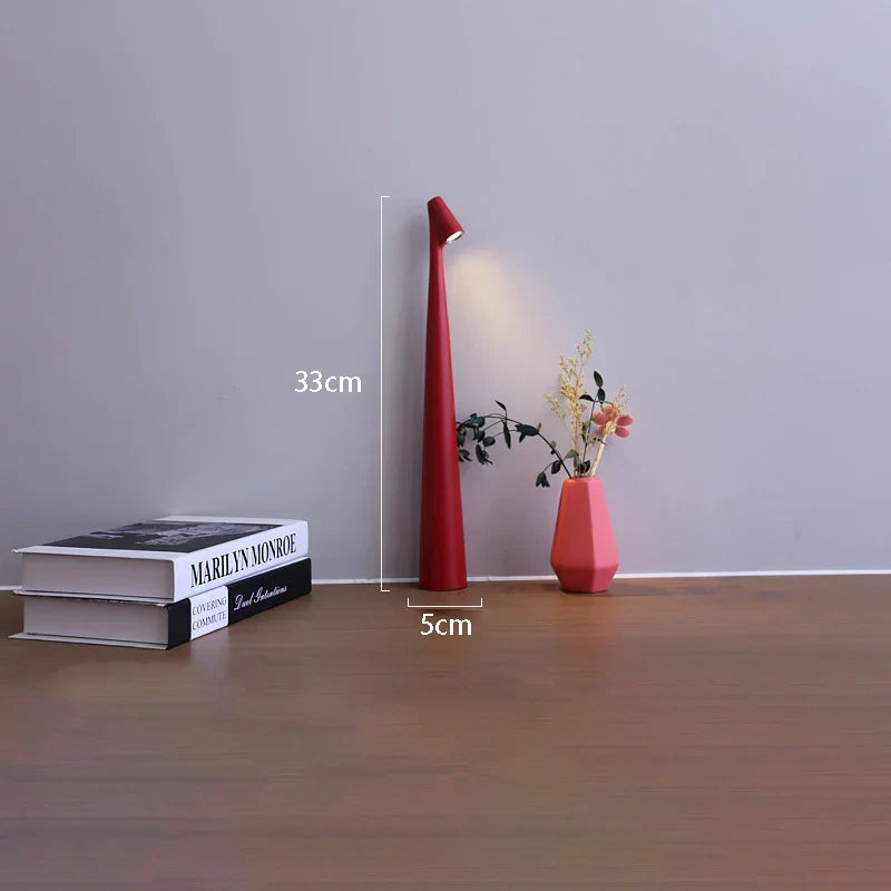 DecorBites™ LED Rechargeable Desk Lamp Creative Living Room Study Lamp Top Touch Dimming Atmosphere Desktop Decoration Table Lamp