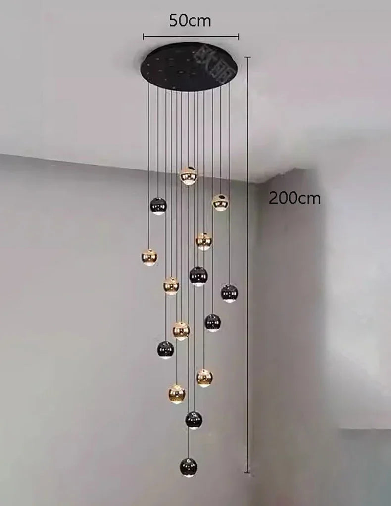 DecorBites™ LED Ring Pendant Light for Modern Home Decor