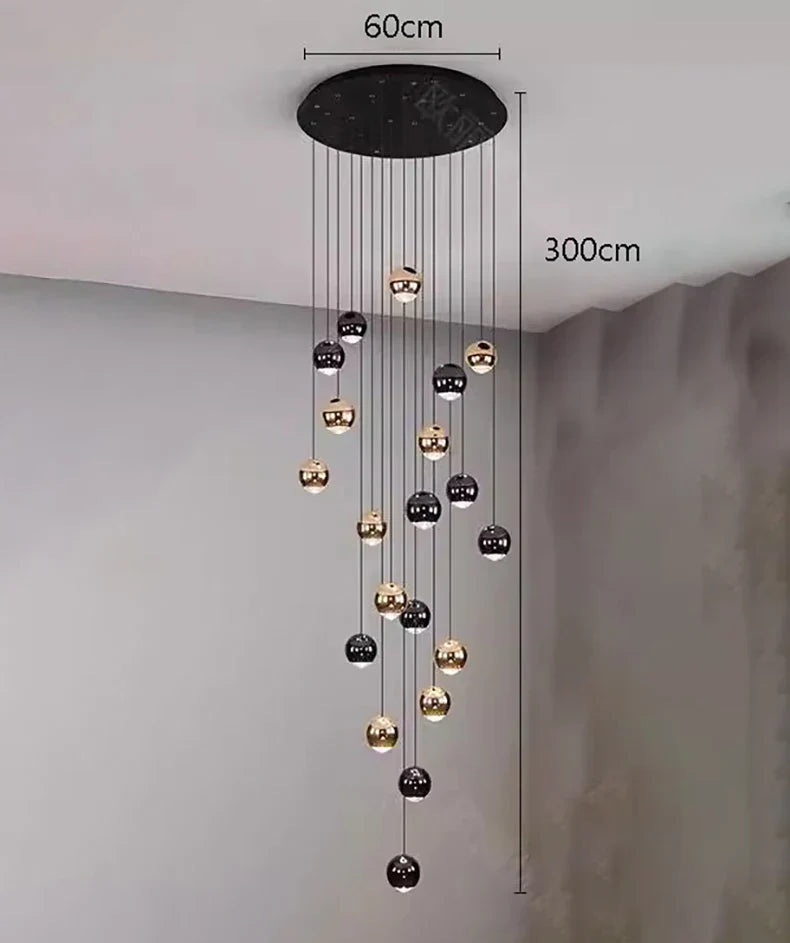 DecorBites™ LED Ring Pendant Light for Modern Home Decor