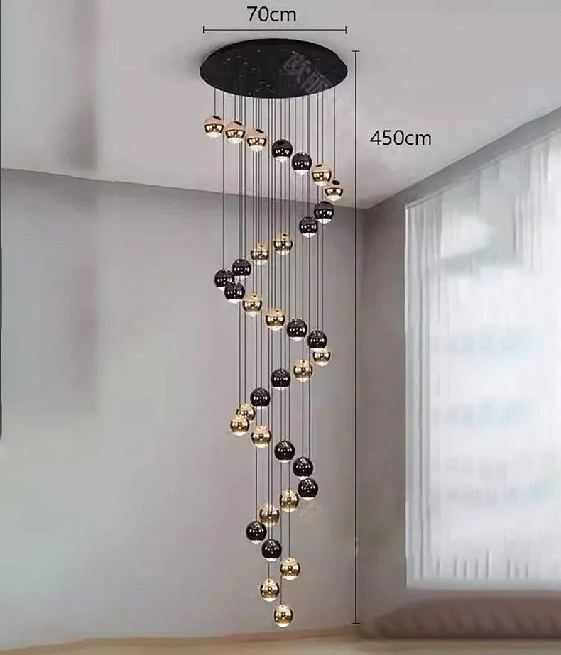 DecorBites™ LED Ring Pendant Light for Modern Home Decor