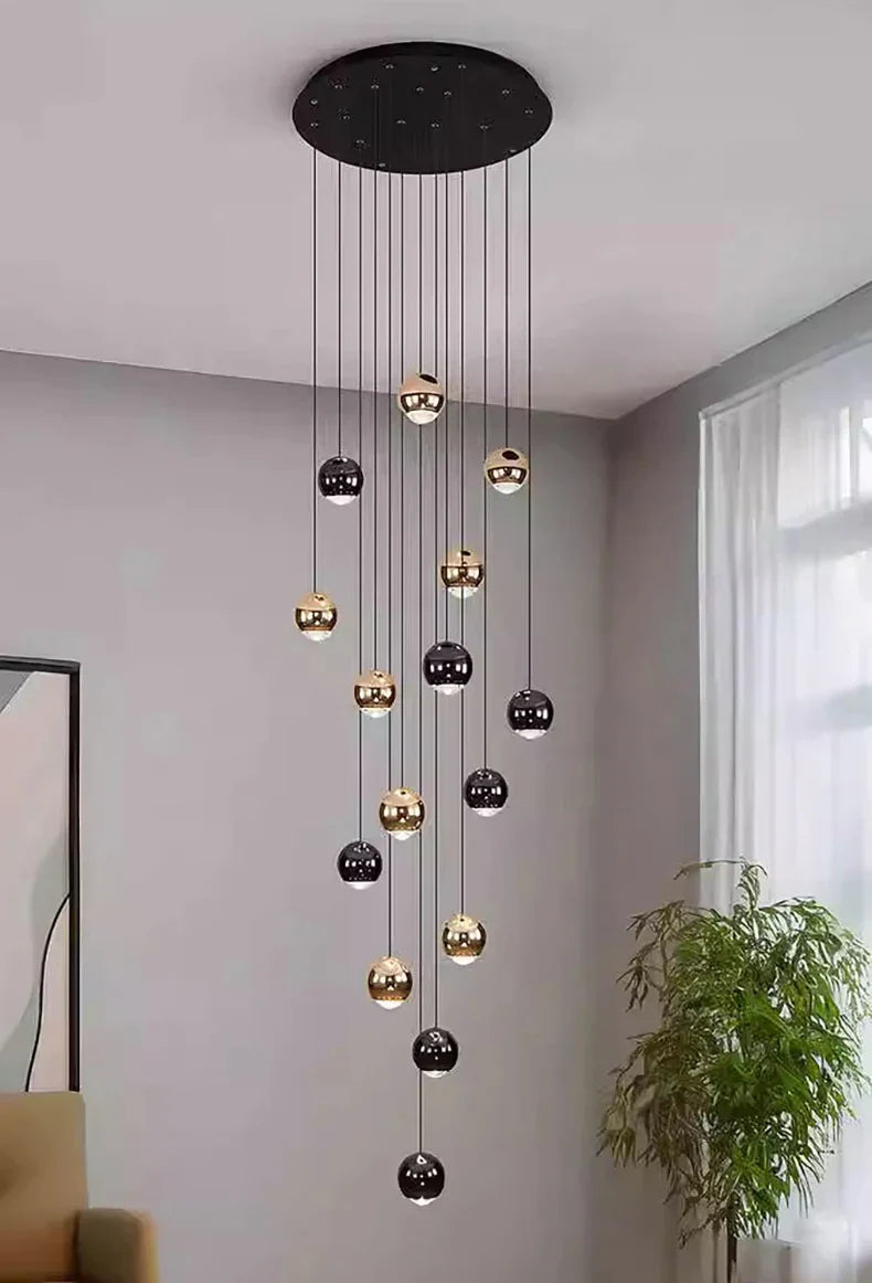 DecorBites™ LED Ring Pendant Light for Modern Home Decor