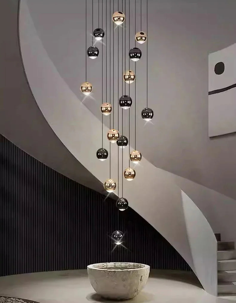 DecorBites™ LED Ring Pendant Light for Modern Home Decor