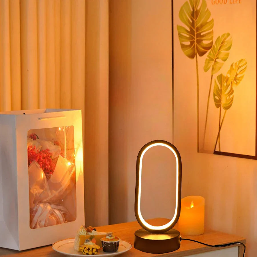 DecorBites™ Led U-shaped Lamp Bedroom Bedside Decorative Lamp Family Living room Study LED Night Lighting