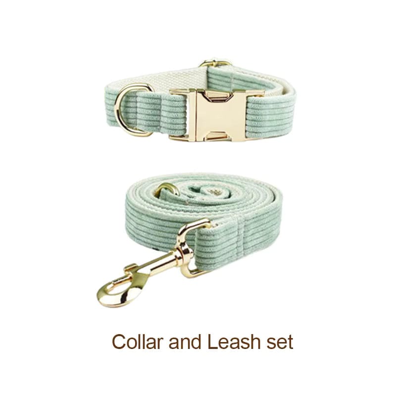 Light Green Corduroy Set
