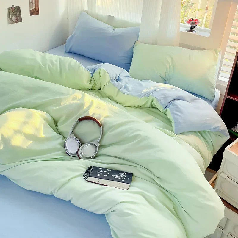 DecorBites™ Luxurious 4-Piece Cotton Bedding Set
