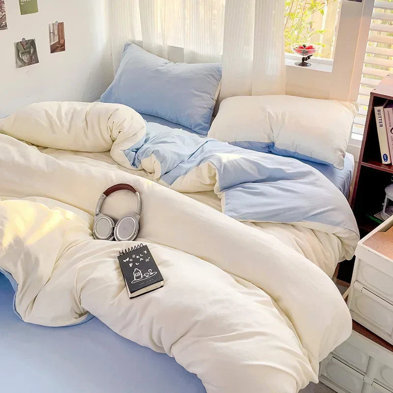 DecorBites™ Luxurious 4-Piece Cotton Bedding Set