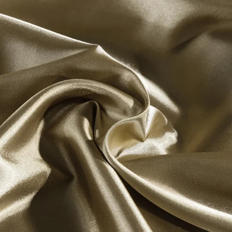 DecorBites™ Luxurious Nordic Silk Bedding Set for Couples