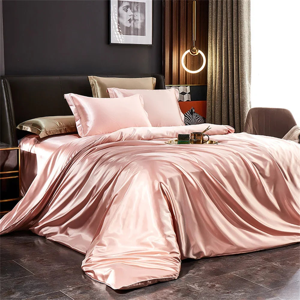DecorBites™ Luxurious Silk Bedding Set - Multiple Sizes