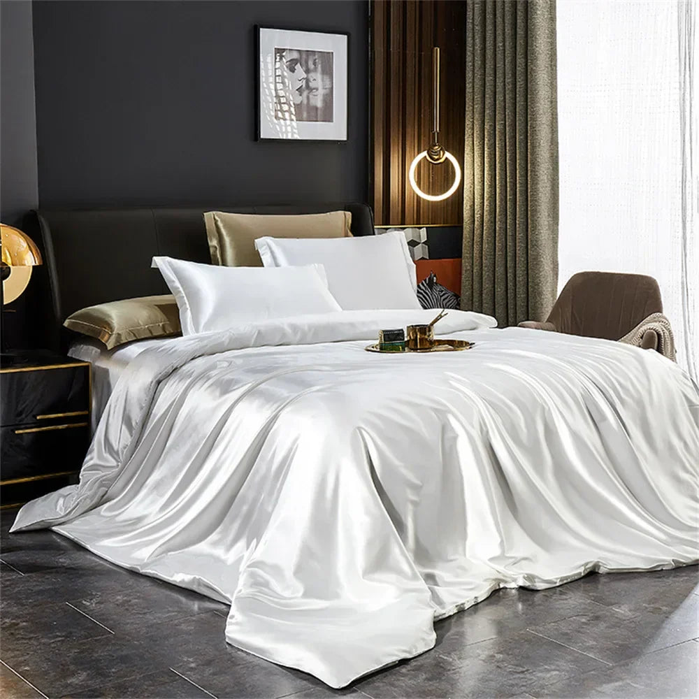 DecorBites™ Luxurious Silk Bedding Set - Multiple Sizes