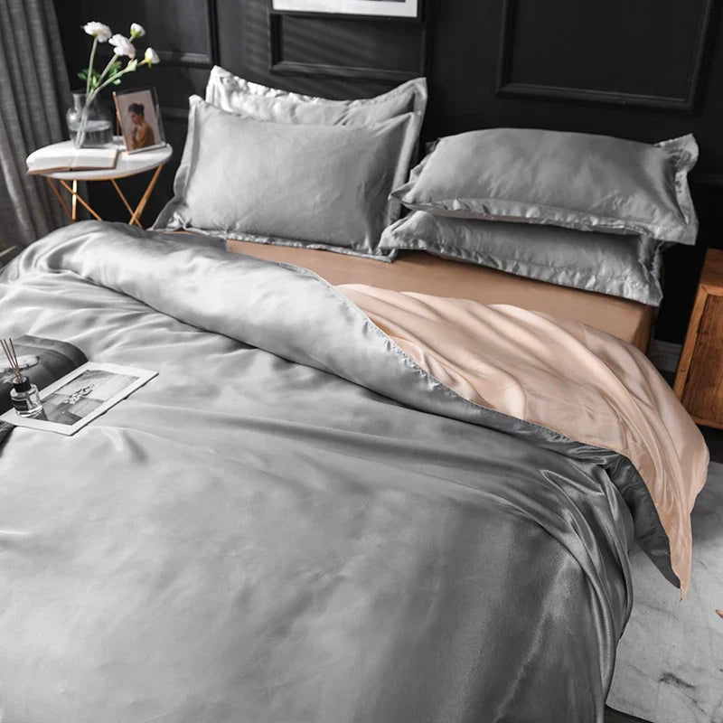 DecorBites™ Luxurious Silk Bedding Set - Various Sizes