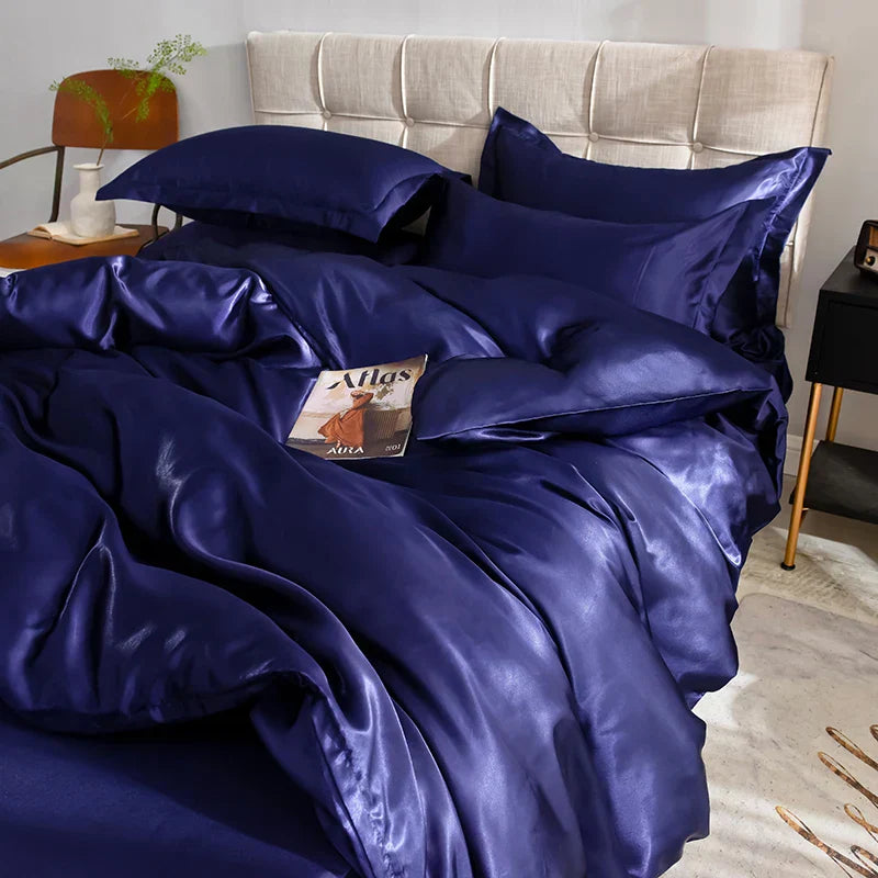 DecorBites™ Luxurious Silk Bedding Set - Various Sizes