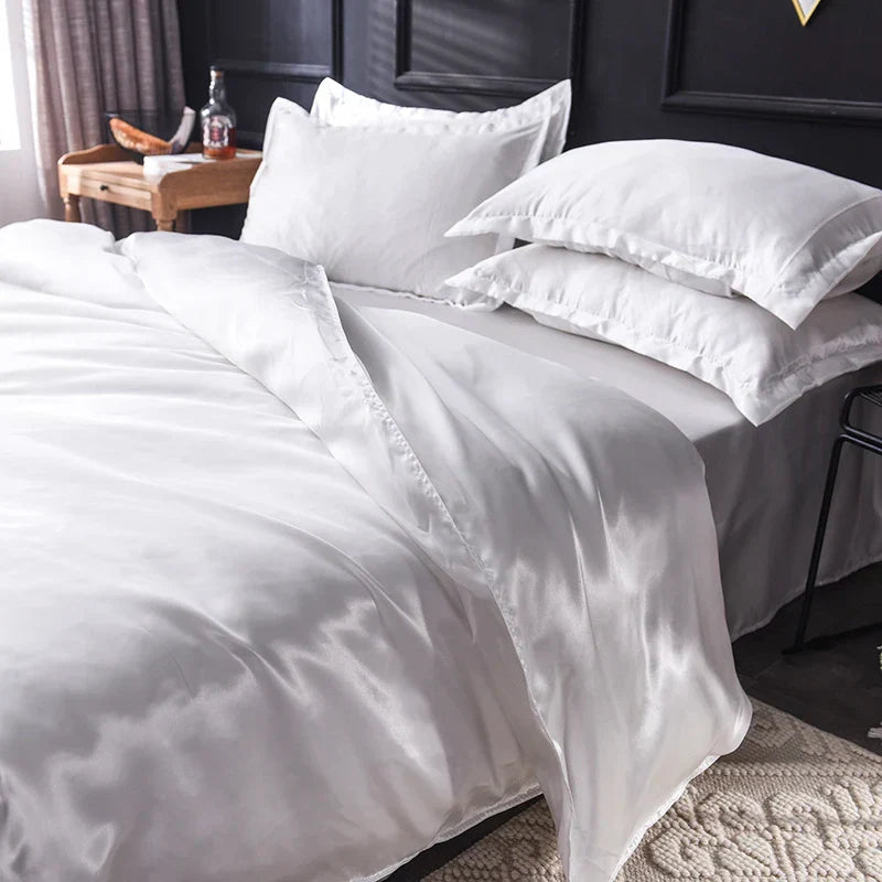 DecorBites™ Luxurious Silk Bedding Set - Various Sizes