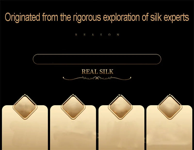 DecorBites™ Luxurious Silk Bedding Set with Sheets, Queen/King Size