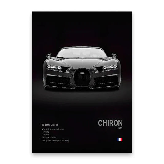 DecorBites™ Luxury Car Canvas Wall Art Print