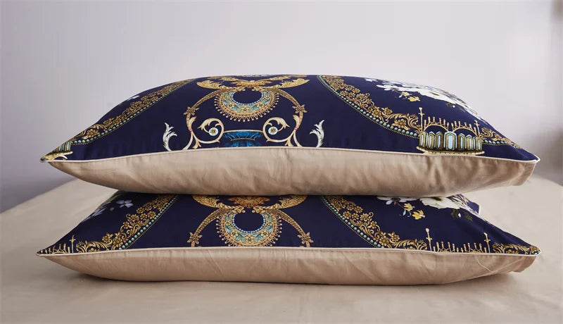 DecorBites™ Luxury Egyptian Cotton Bedding Set with Flamingo Design