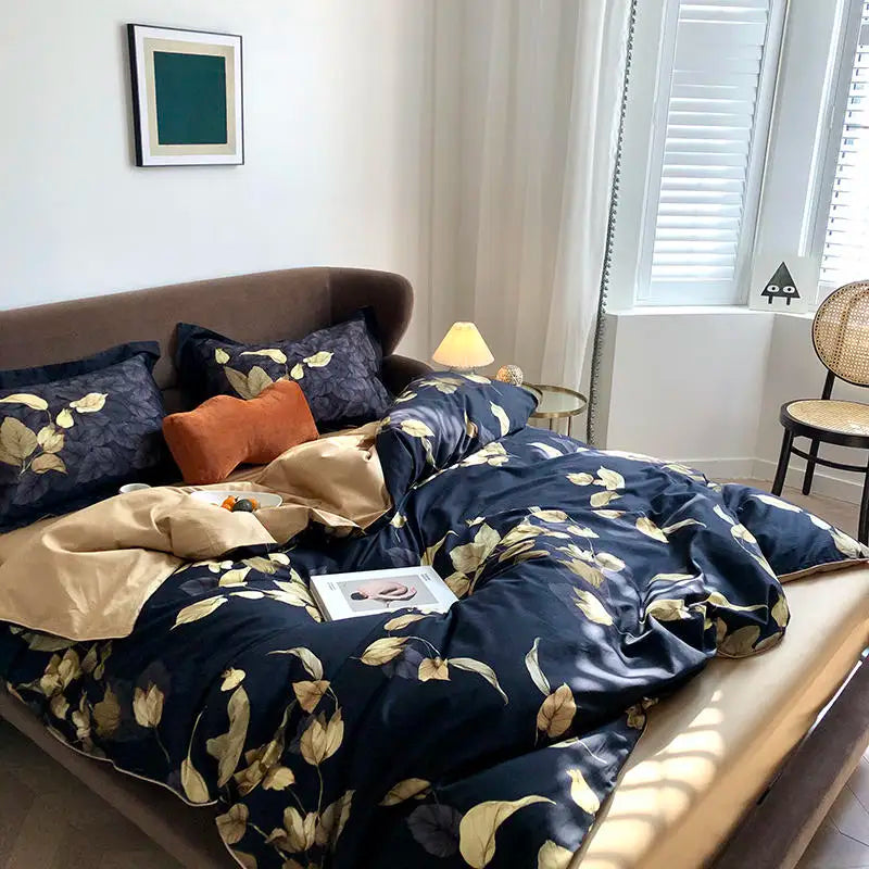 DecorBites™ Luxury Egyptian Cotton Flamingo Bedding Set - 4/6Pcs