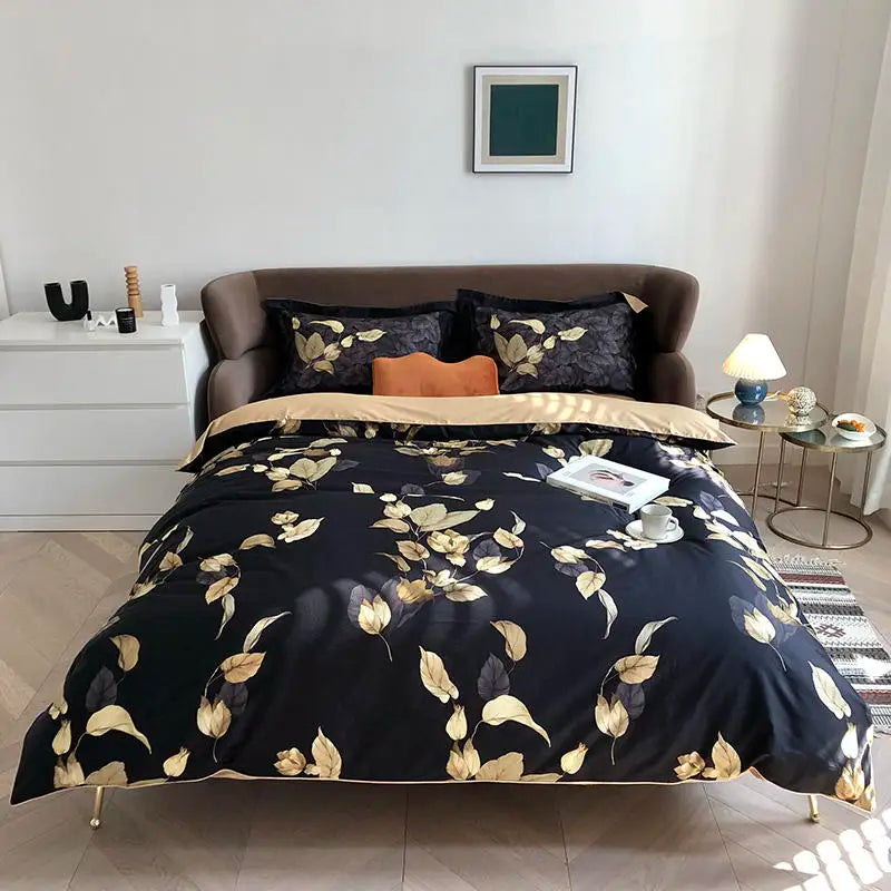 DecorBites™ Luxury Egyptian Cotton Flamingo Bedding Set - 4/6Pcs