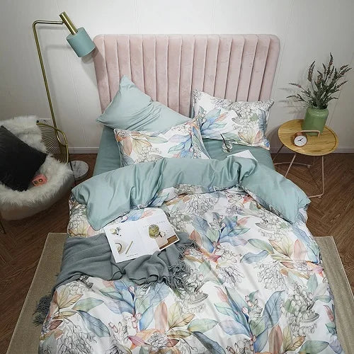 DecorBites™ Luxury Egyptian Cotton Flamingo Bedding Set - 4/6Pcs