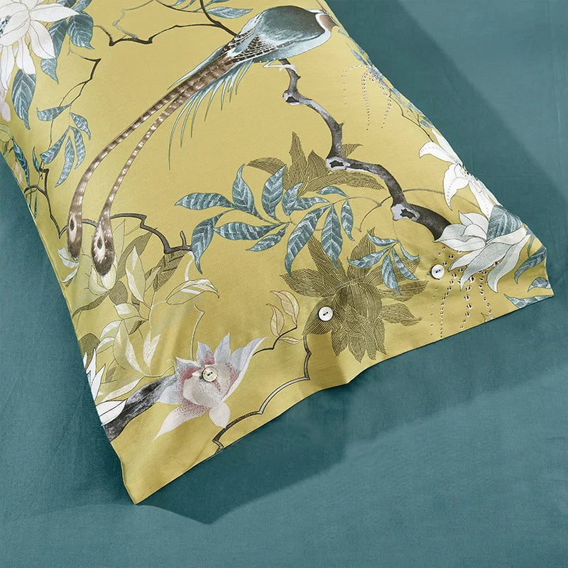 DecorBites™ Luxury Egyptian Cotton Flamingo Bedding Set - 4/6Pcs