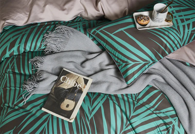 DecorBites™ Luxury Egyptian Cotton Flamingo Bedding Set - 4/6Pcs