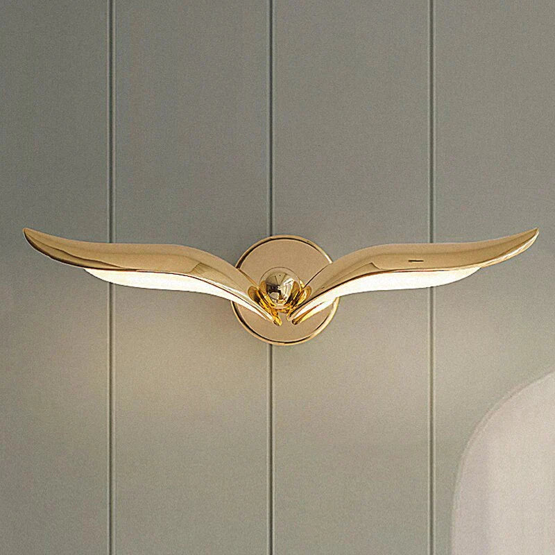 DecorBites™ Luxury minimalist creative seagull wall lamp for Bedroom Living room background wall Light
